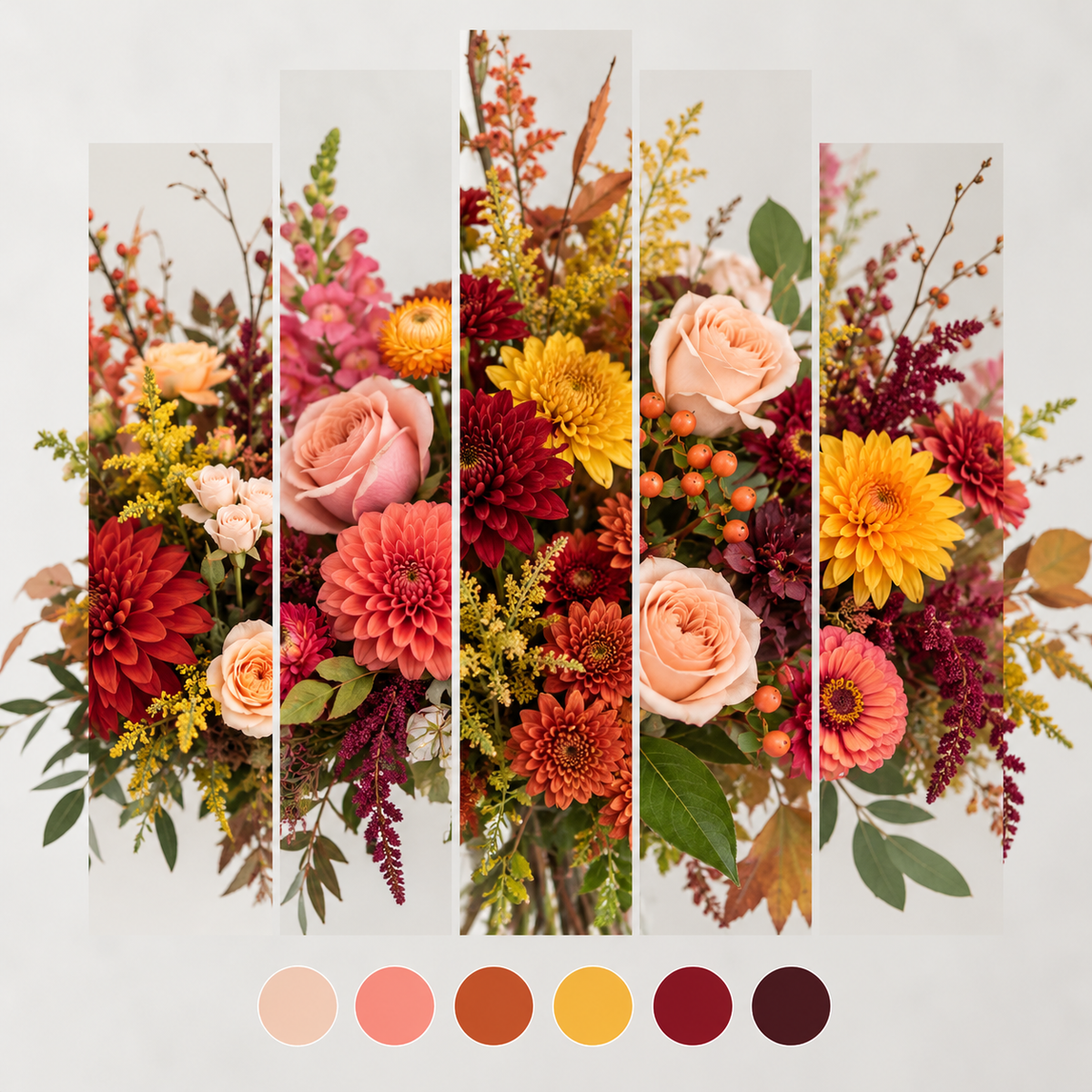 Designer's Choice Fall Mix In A Vase