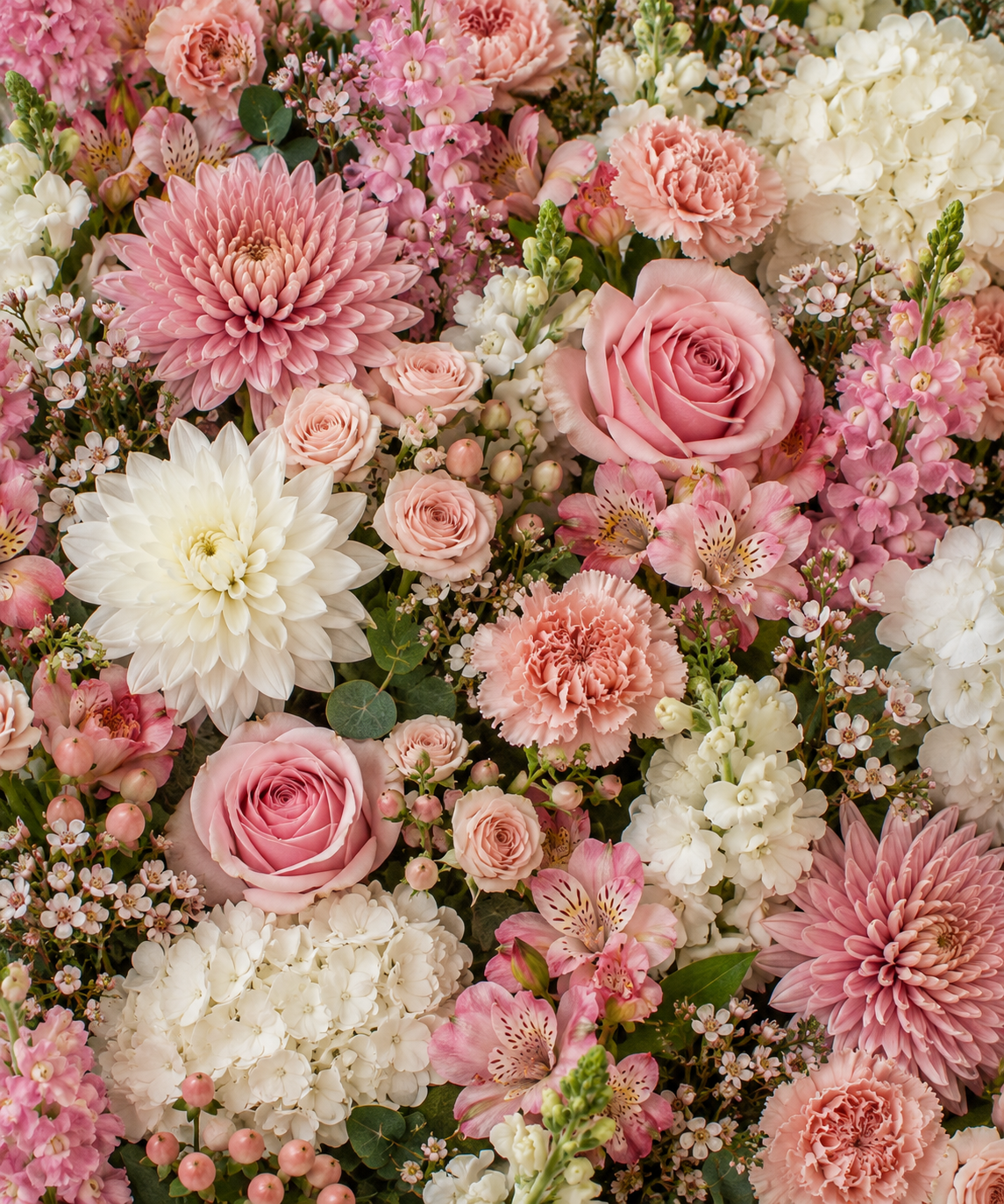 Designer's Choice: Whites + Pinks