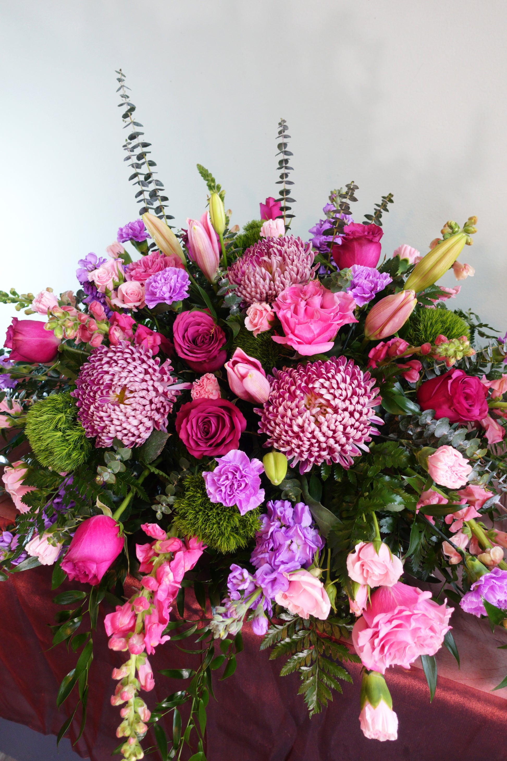 Sympathy Flowers Casket Piece image 3