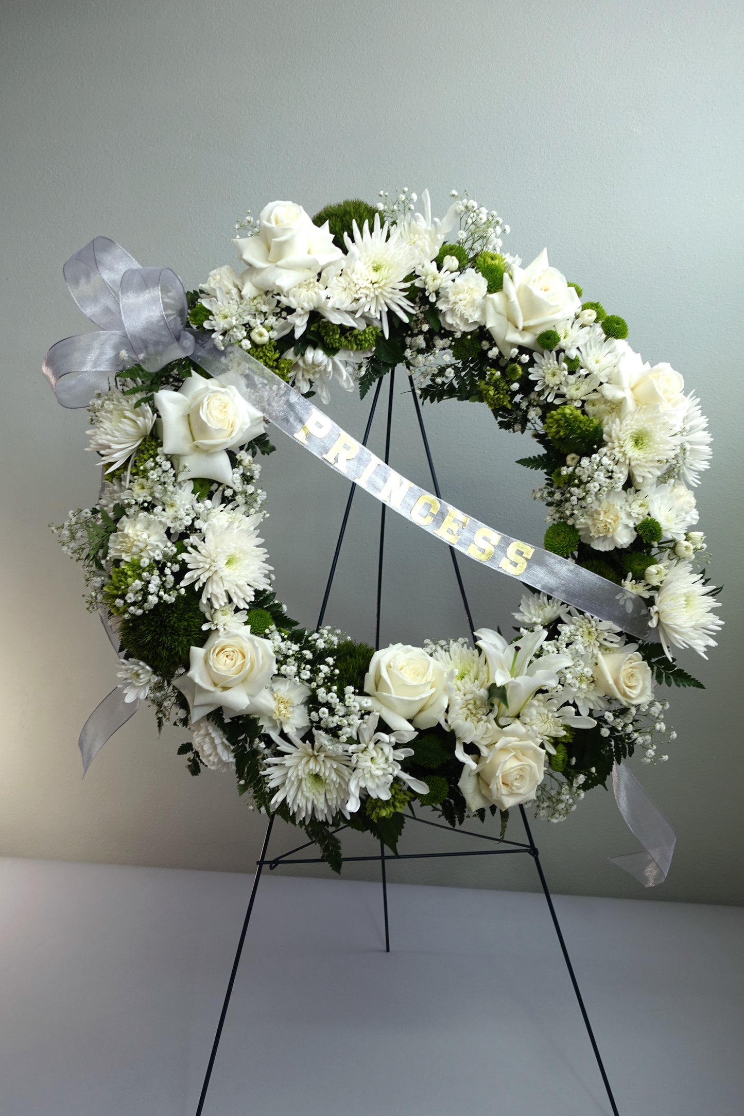 Sympathy Flowers Floral Wreath image 3
