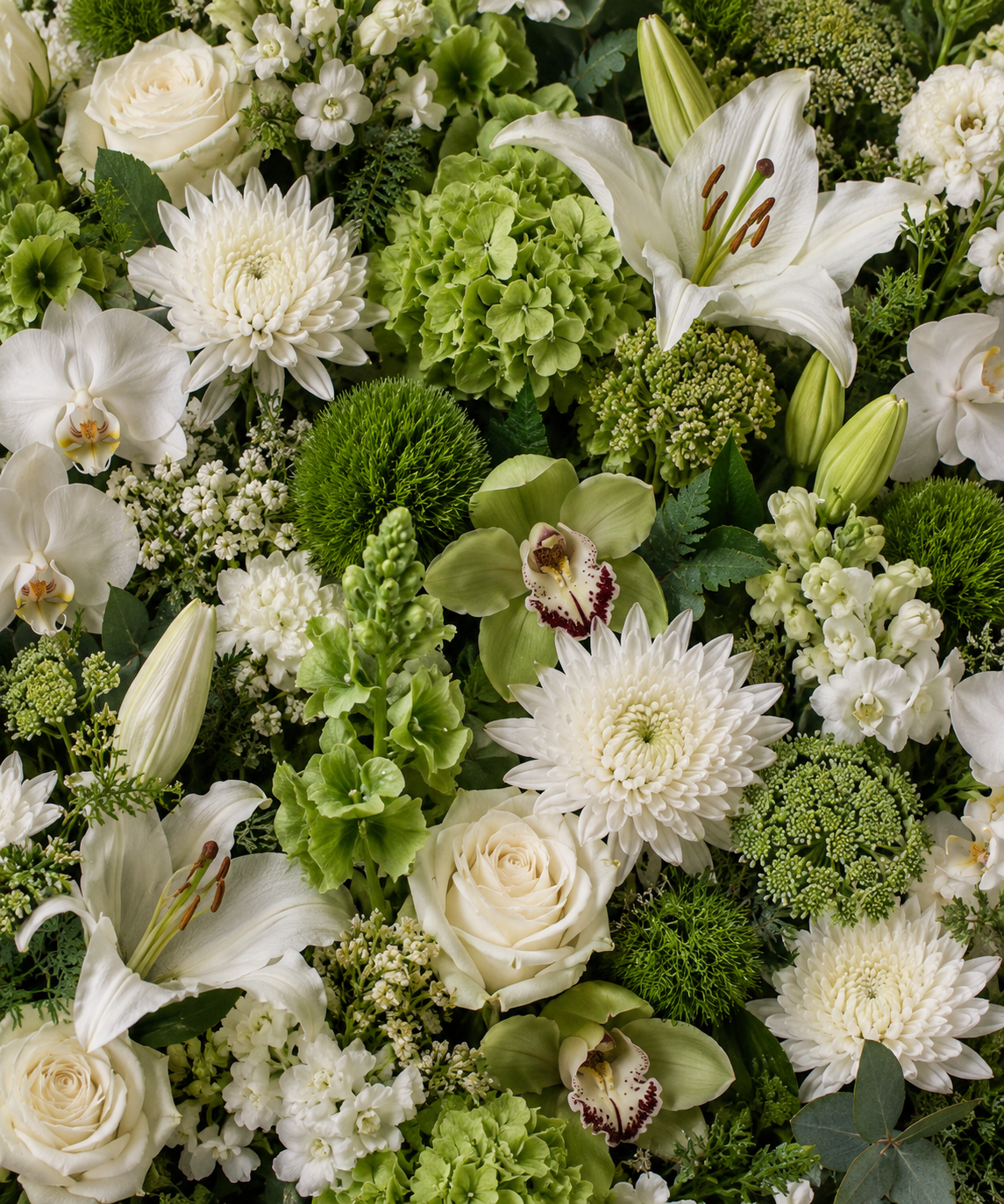 Designer's Choice: Whites + Greens